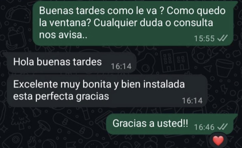 Reseña de cliente Abercuyo 1
