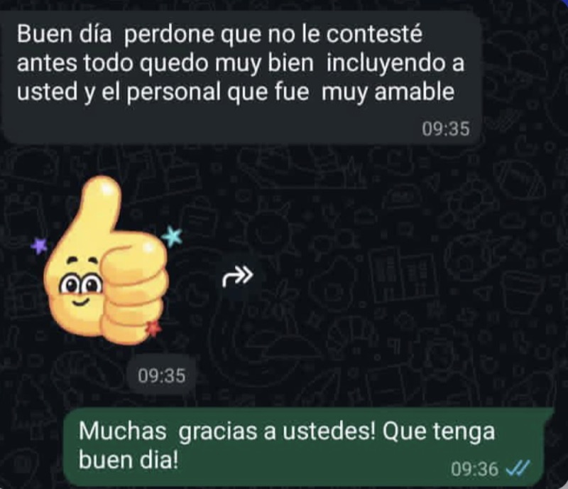 Reseña de cliente Abercuyo 3